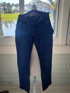 Simply Vera Vera Wang Dark Blue Skinny Jeans
